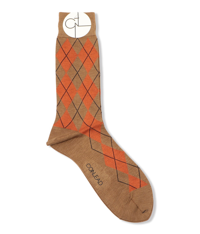 CONLEAD Argyle wool Short