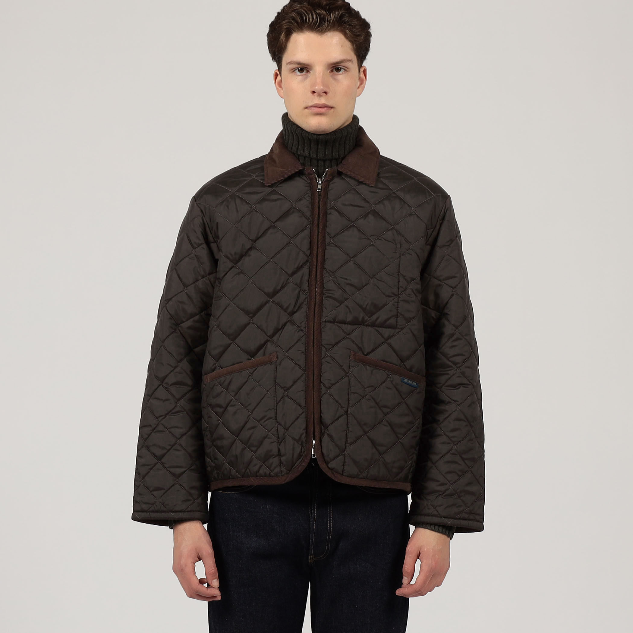 【日本限定モデル】 LAVENHAM TEYNHAM ポリエステル キルティングジャケット ジャケット・アウター