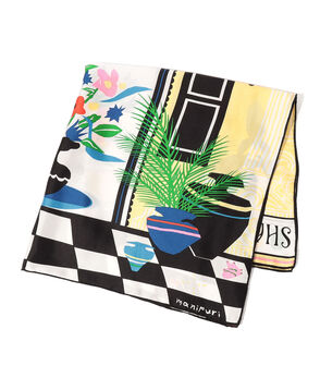 MANIPURI SHANGRI-LA シルクスカーフ