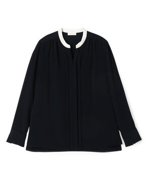 プリマベーラデシン スキッパータックブラウス