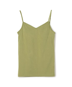 スビンコットン カップ付きキャミソール