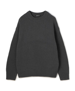 ファインウールクルーネックニット