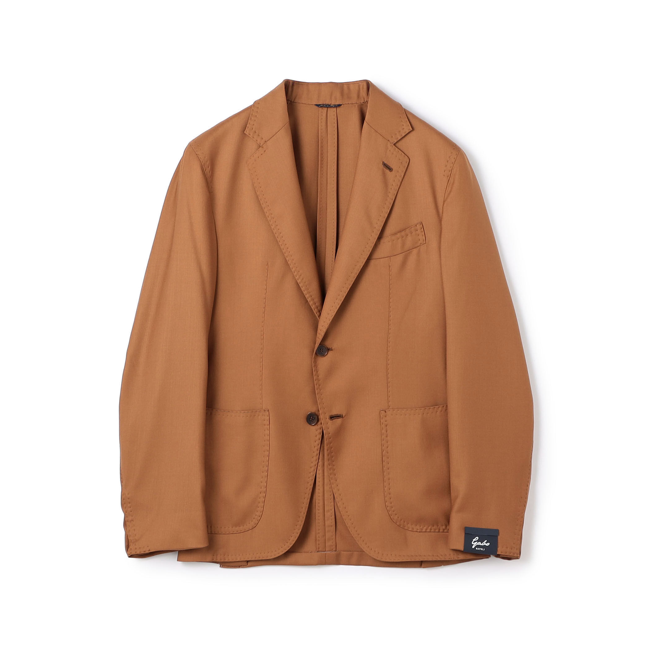 GABO ウールシルク シングルブレステッド2Bジャケット｜トゥモローランド 公式通販