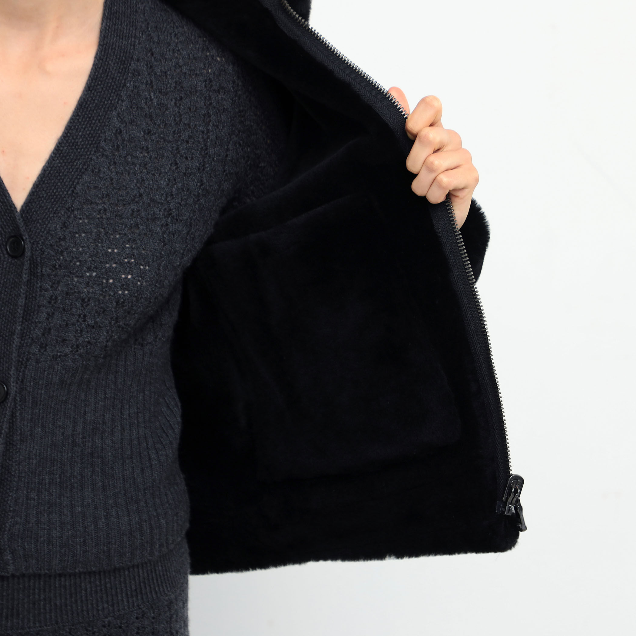 ラムレザー ムートンジャケット｜トゥモローランド 公式通販