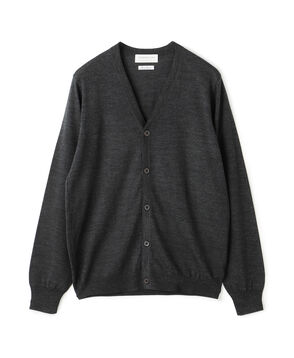 ■TOMORROWLAND tricot スーパーファインメリノウール Vネックカーディガン