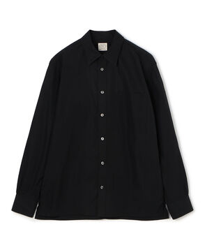 120/2コットンポプリン レギュラーカラーシャツ ALUMO