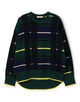 【WEB先行予約】NZ LAMBS プリント クルーネックプルオーバー