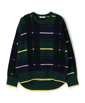 【WEB先行予約】NZ LAMBS プリント クルーネックプルオーバー