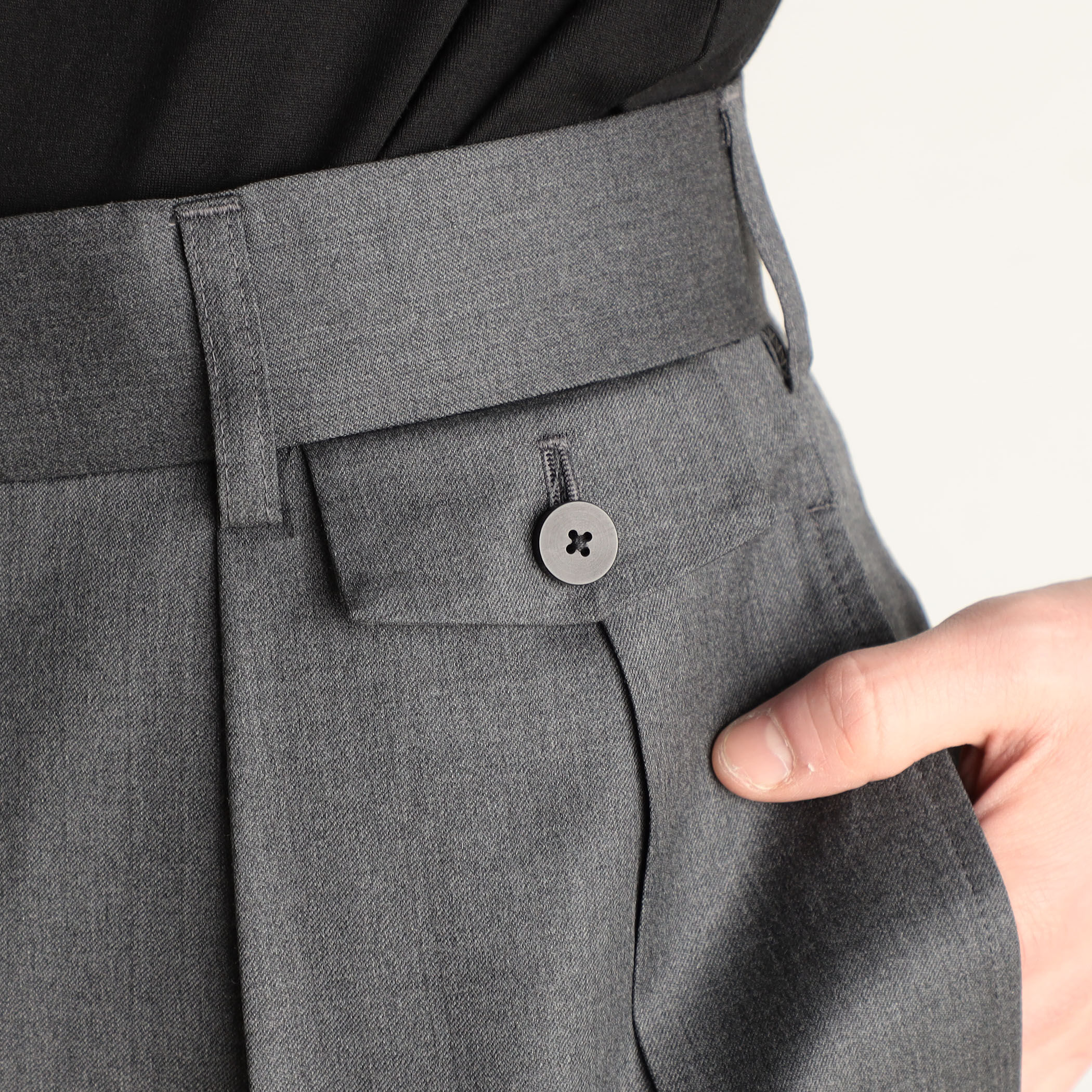 Ermenegildo Zegna ゼニア　2タック　スラックス　オリーブ　48 553704c814f747545ddc3a41178fa5