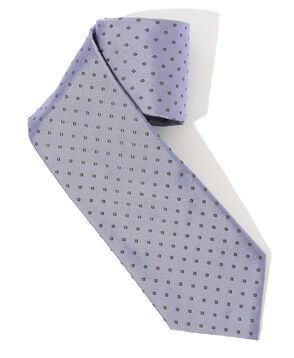 FRANCO BASSI シルクジャガード 小紋柄ネクタイ