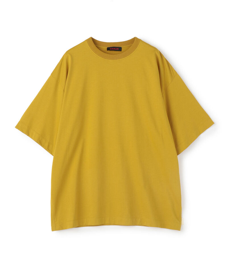 CABaN コットン ドロップショルダークルーネックプルオーバー