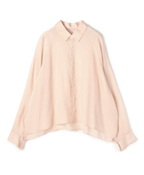 セルロースシルクブロード ドルマンスリーブシャツ