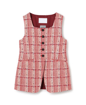 Cherry Pie スクエアネックジレ