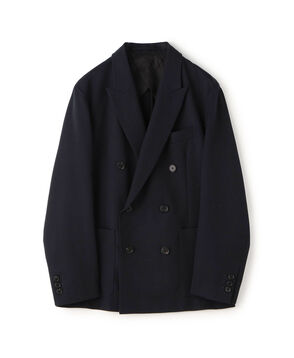 CABaN ライトウールギャバジン ダブルブレストジャケット