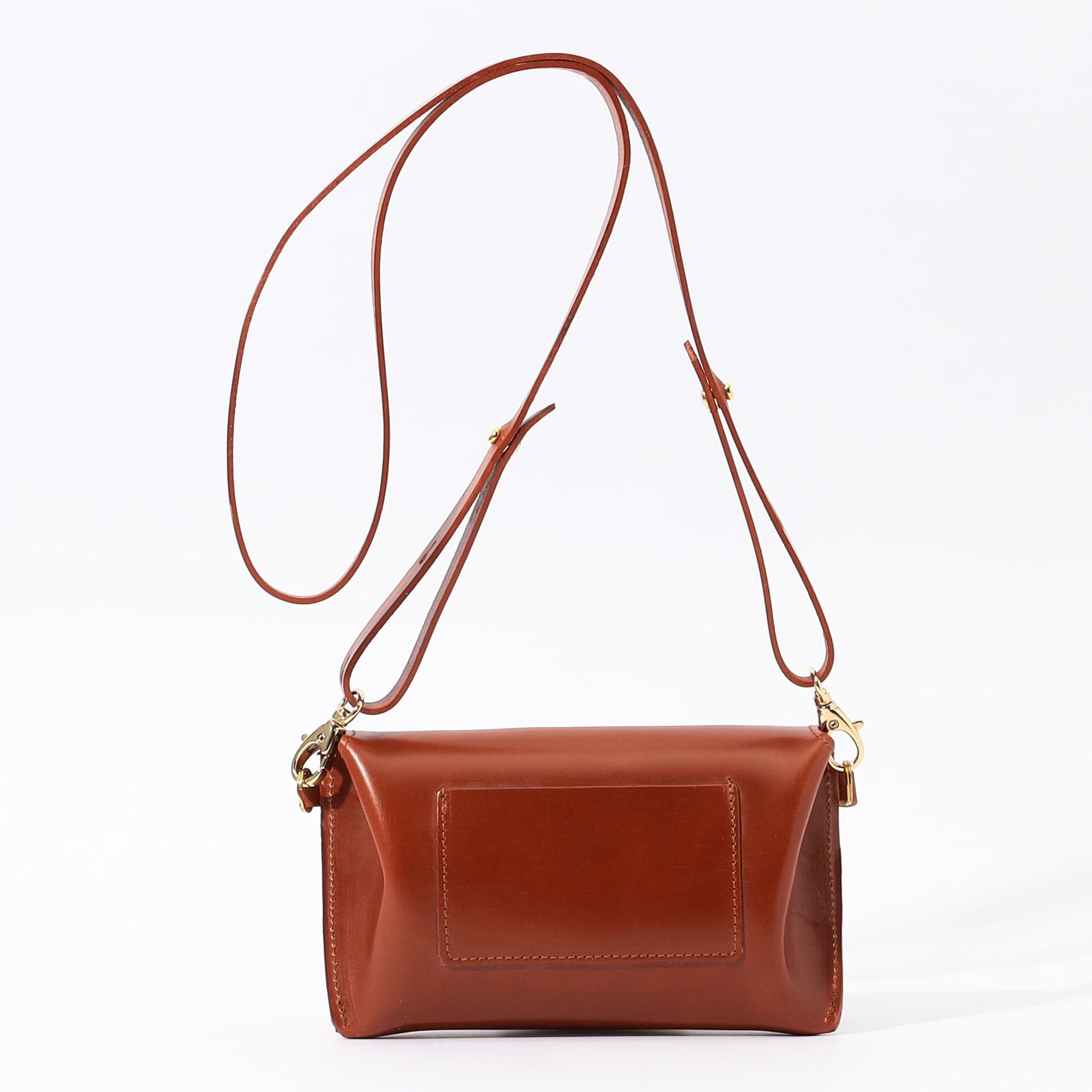 別注】GLENROYAL MEDIUM PURSE WITH STRAP ブライドルレザー
