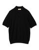 シルクコットン ニットポロシャツ SESIA