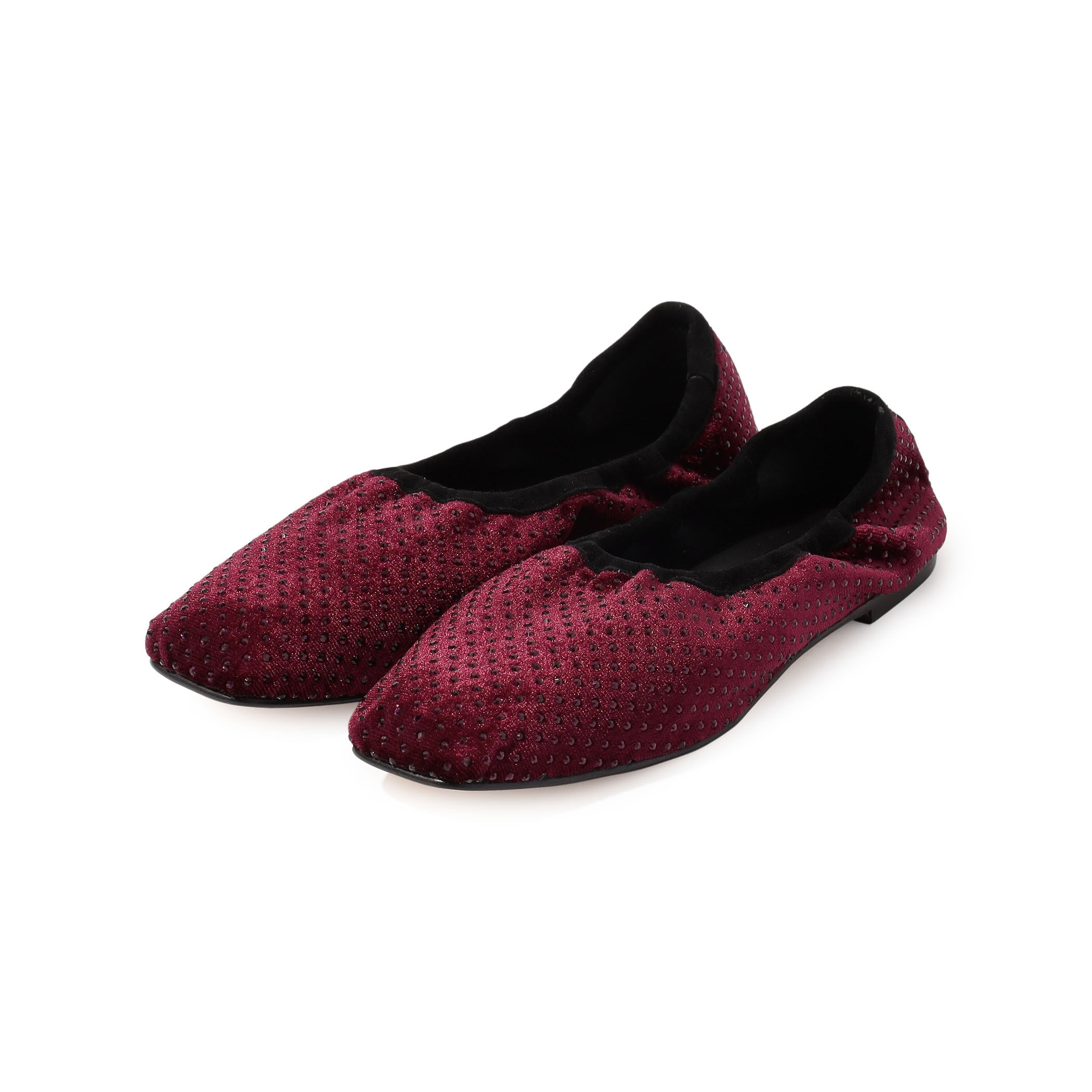 PELLICO SUNNY Velvet stone フラットシューズ｜トゥモローランド 公式通販