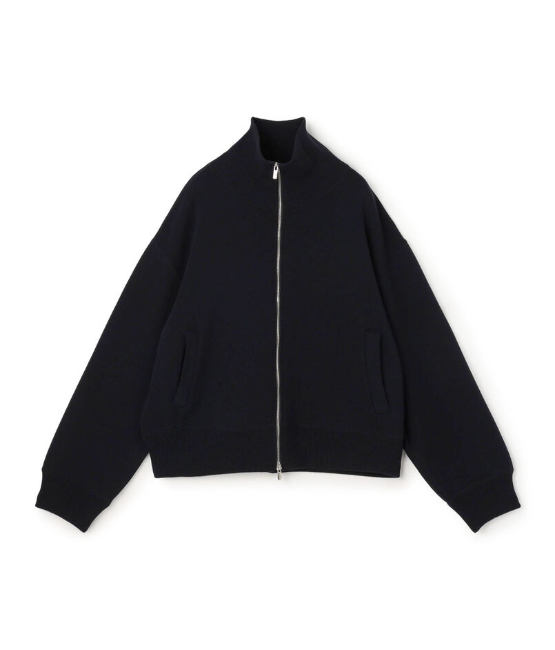 コットンスピニングウール トラックジャケット