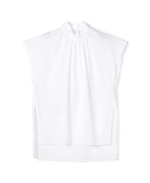 〈MORE10%OFF対象〉コットンブロード ハイネックシャツ