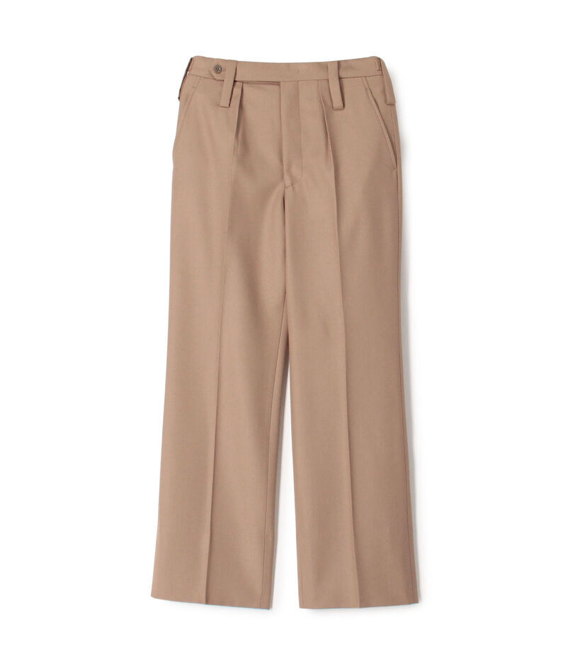 Tangent Patt TAN25° British Barrack Trousers ウール 1プリーツ ストレートパンツ