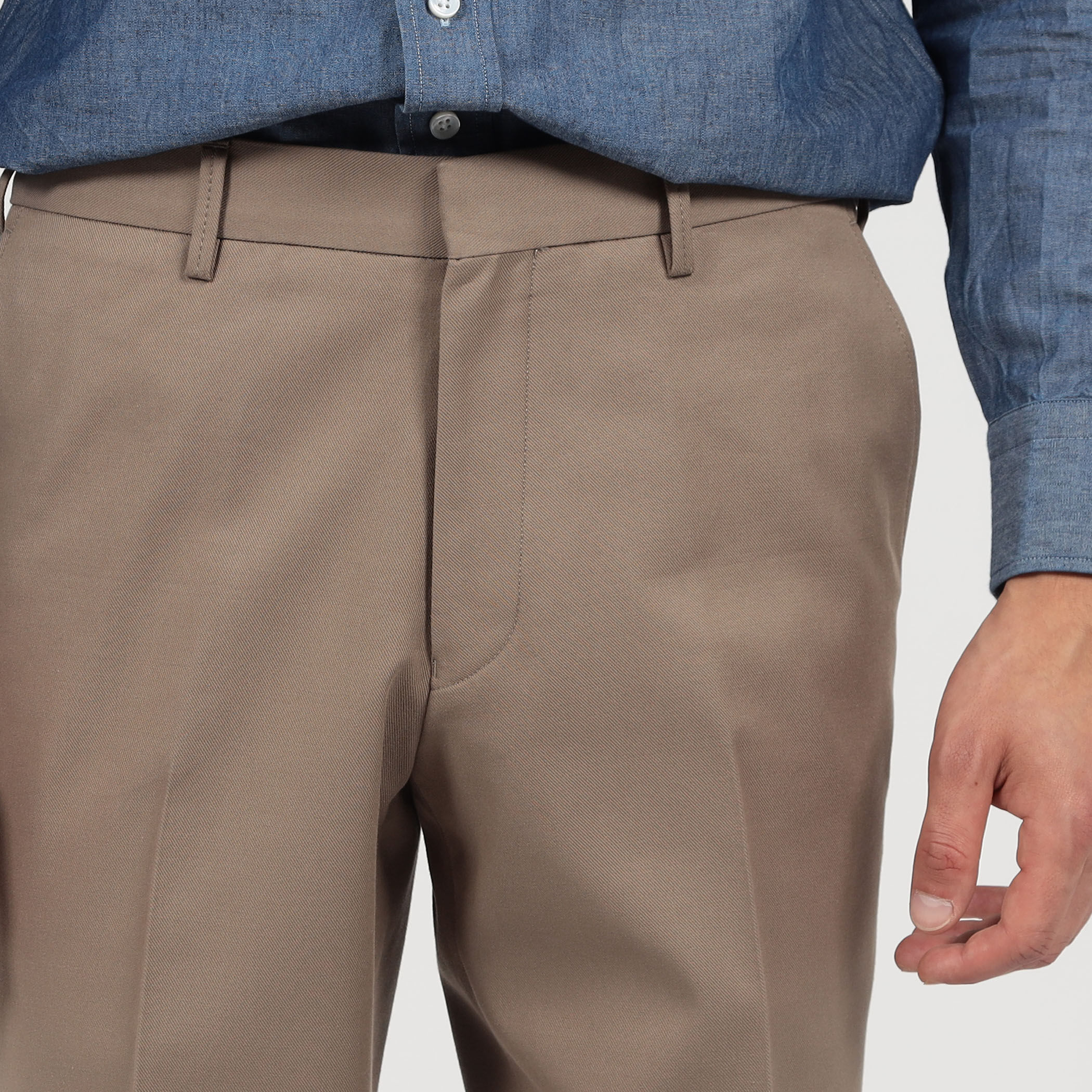 コットンウール ノープリーツパンツ SONDRIO｜トゥモローランド 公式サイト