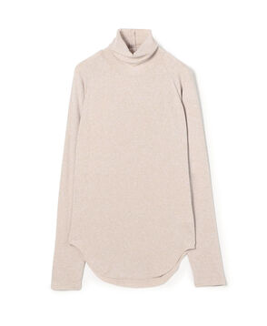 レーヨンカシミヤジャージー ハイネックプルオーバー