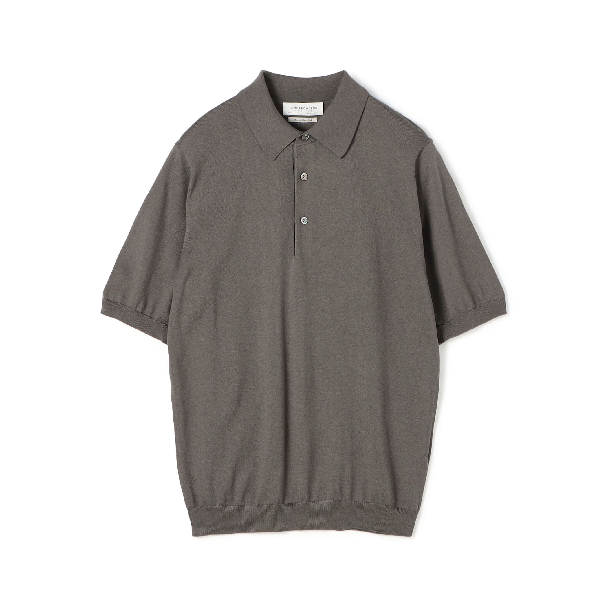 □シルクコットン ニットポロシャツ SESIA｜トゥモローランド