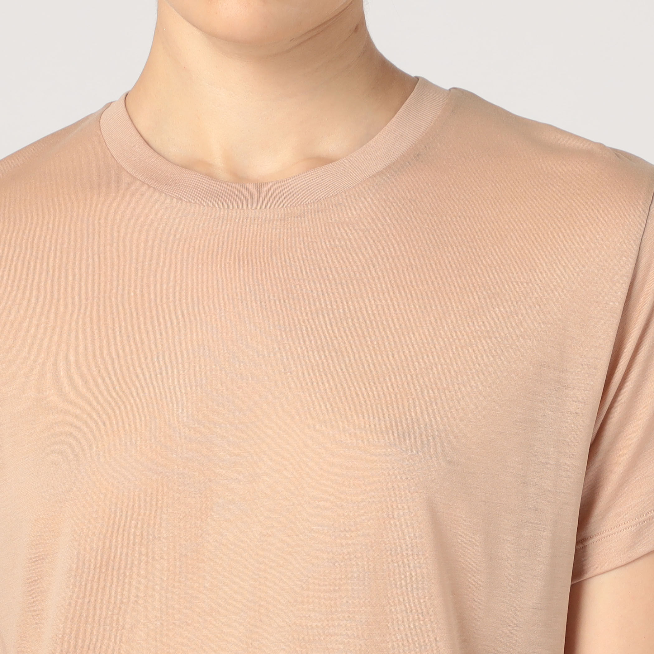 BASERANGE バンブー クルーネックプルオーバー BASERANGE（ベースレンジ） tシャツ バンブー クルーネックプル