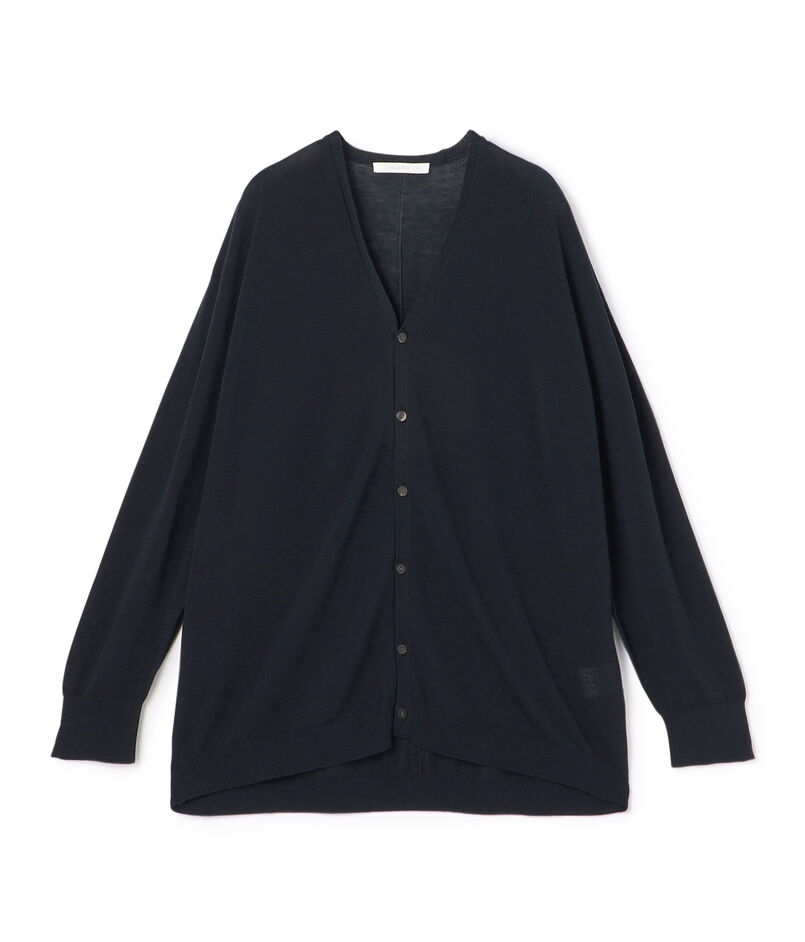 ■ガーゼコットン Vネックカーディガン