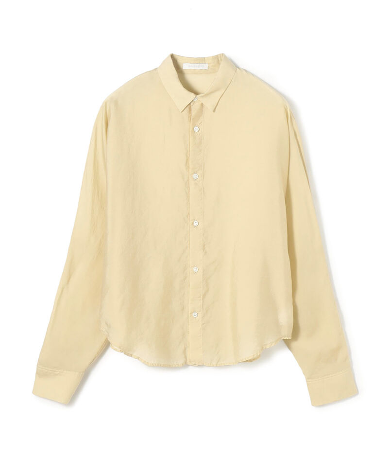 セルロースシルクブロード ドルマンスリーブシャツ