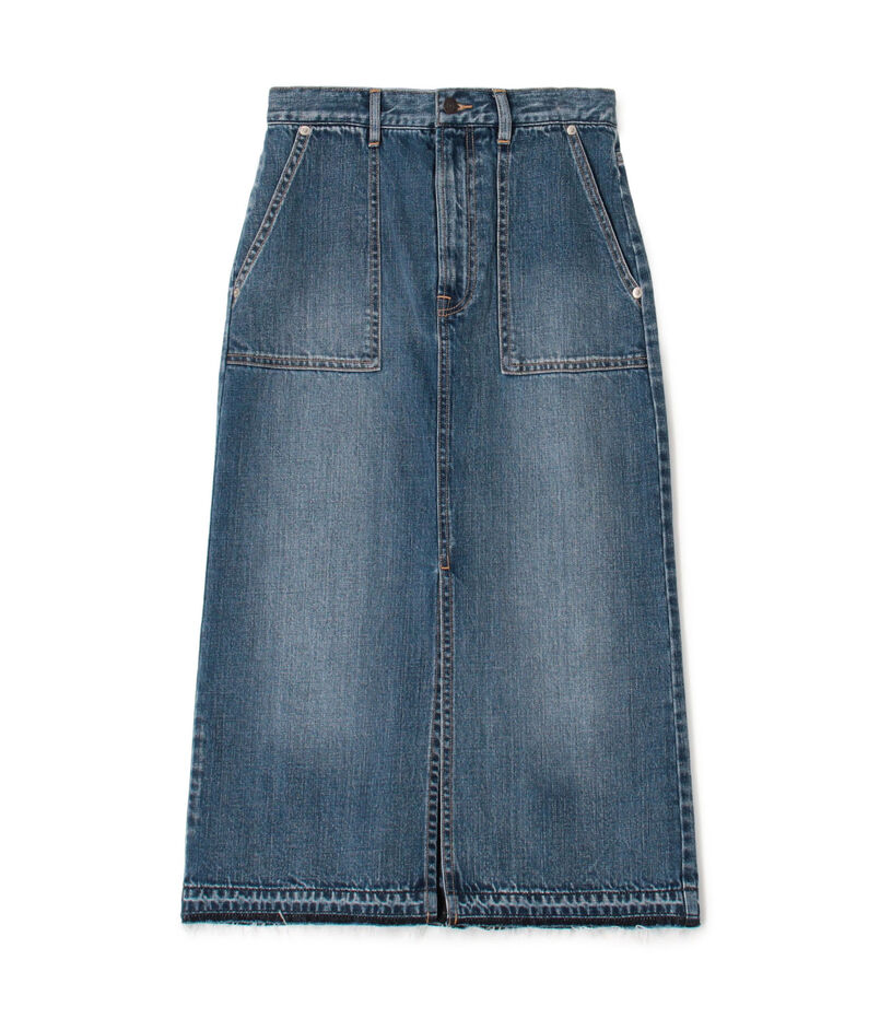 エッセンシャルデニム スカート