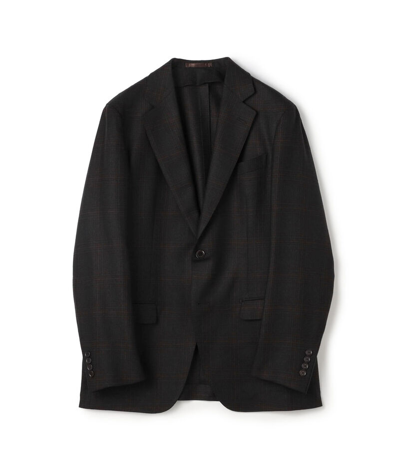 シルクウール シングルブレステッド 2Bジャケット DI PRAY