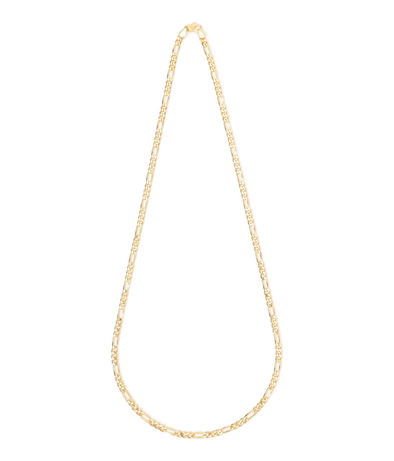 TOM WOOD Figaro Chain Thick Gold ネックレス