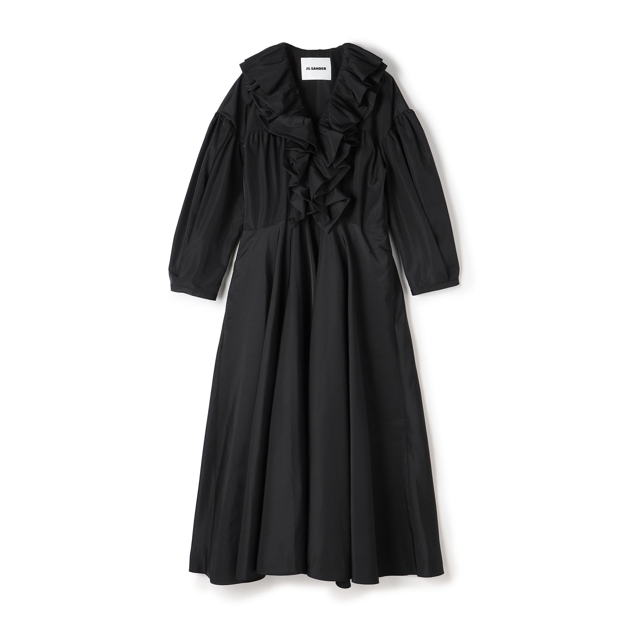 JIL SANDER ラッフルフリルシャツワンピース｜トゥモローランド