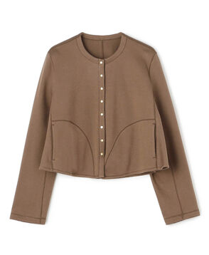 コットンダンボール トラペーズカーディガン