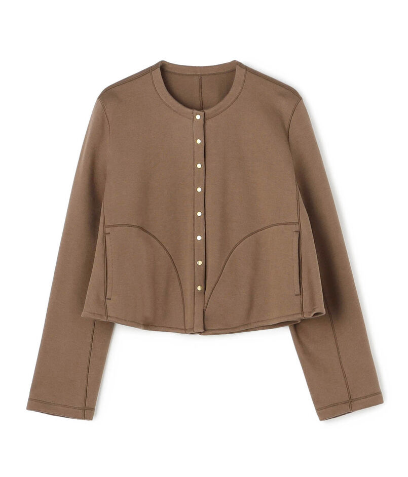 コットンダンボール トラペーズカーディガン