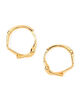 avgvst Grass Hoops Gold ピアス