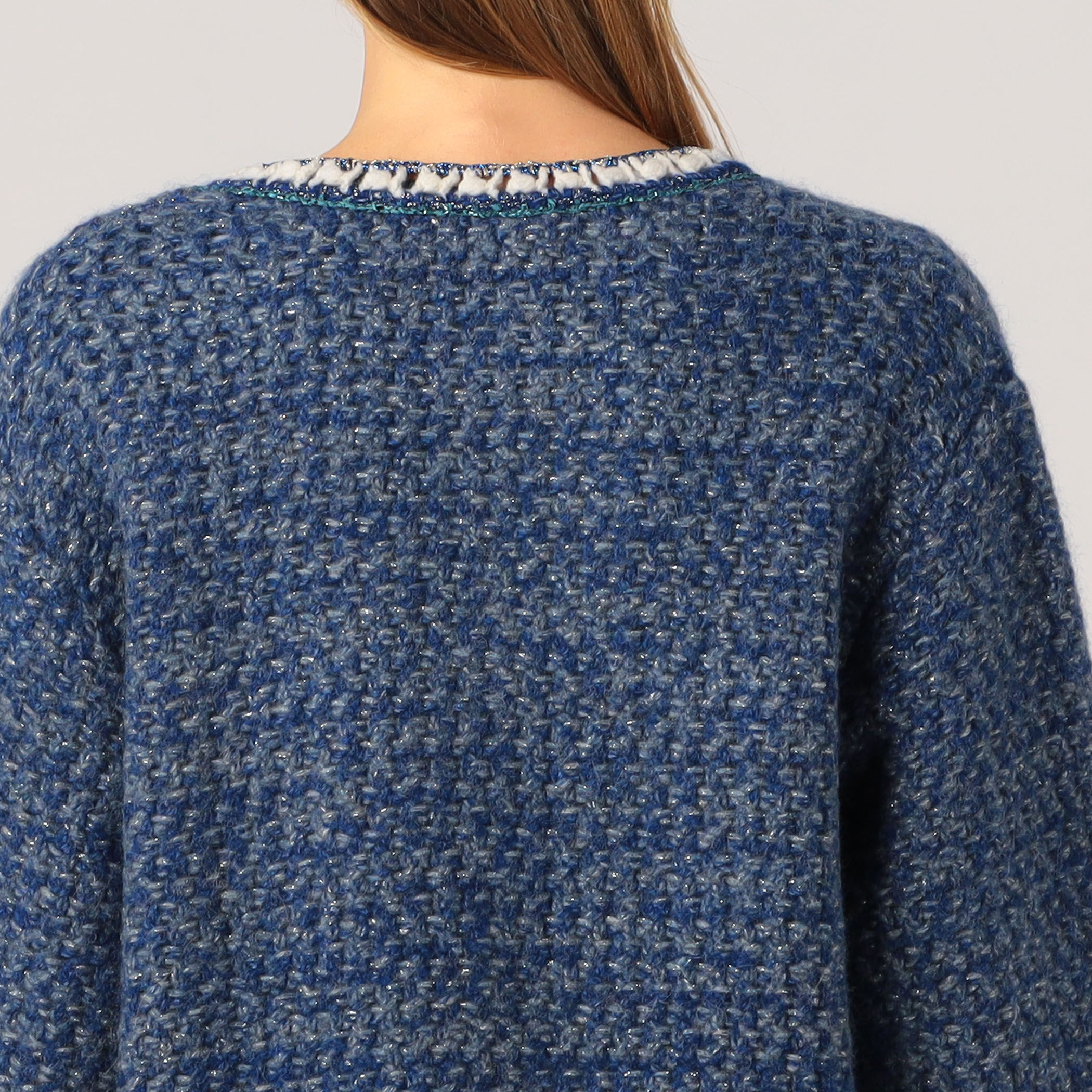 ラメツイードニット 4ポケットカーディガン｜トゥモローランド 公式通販