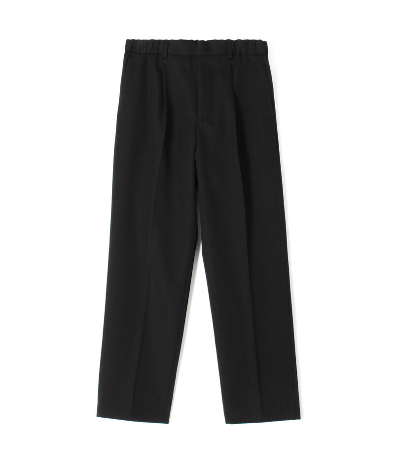 CABaN ウールギャバジン 1タックテーパードパンツ