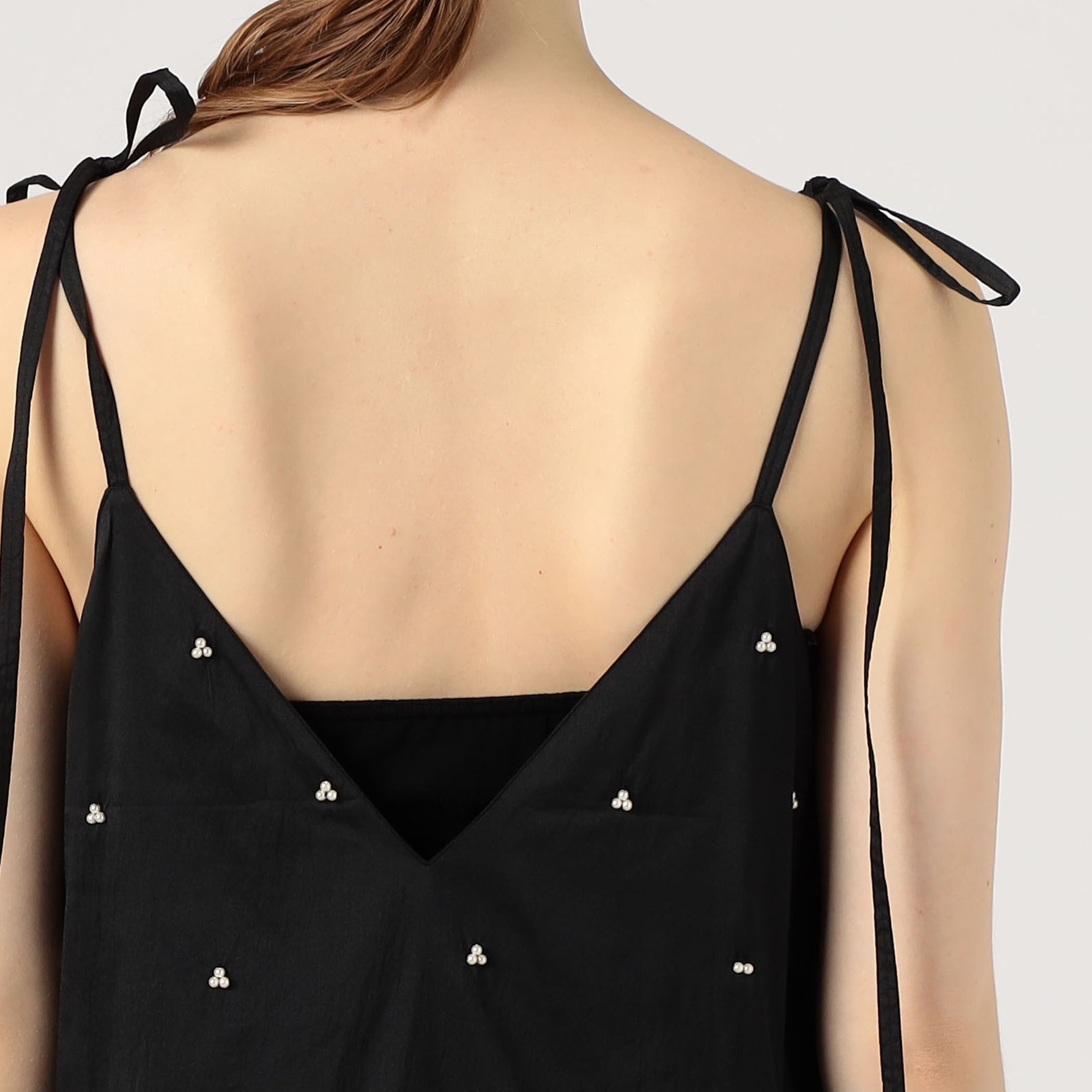 別注】ne Quittez pas BLACK pearl embroidery ドレス