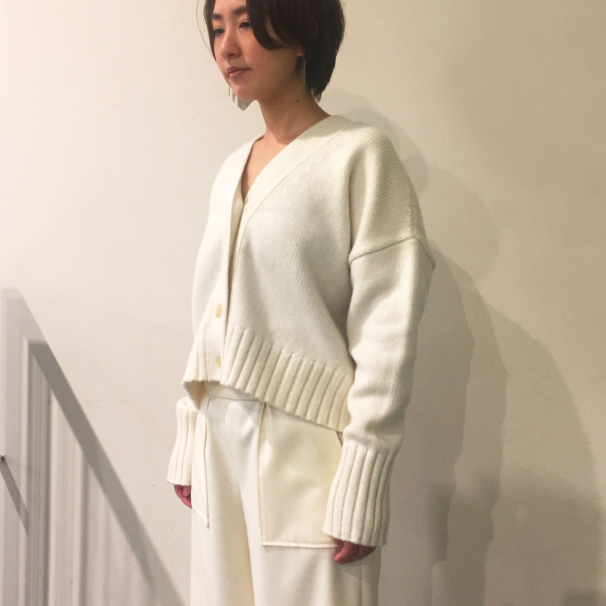 ウールカシミヤ Vネックカーディガン｜トゥモローランド 公式通販