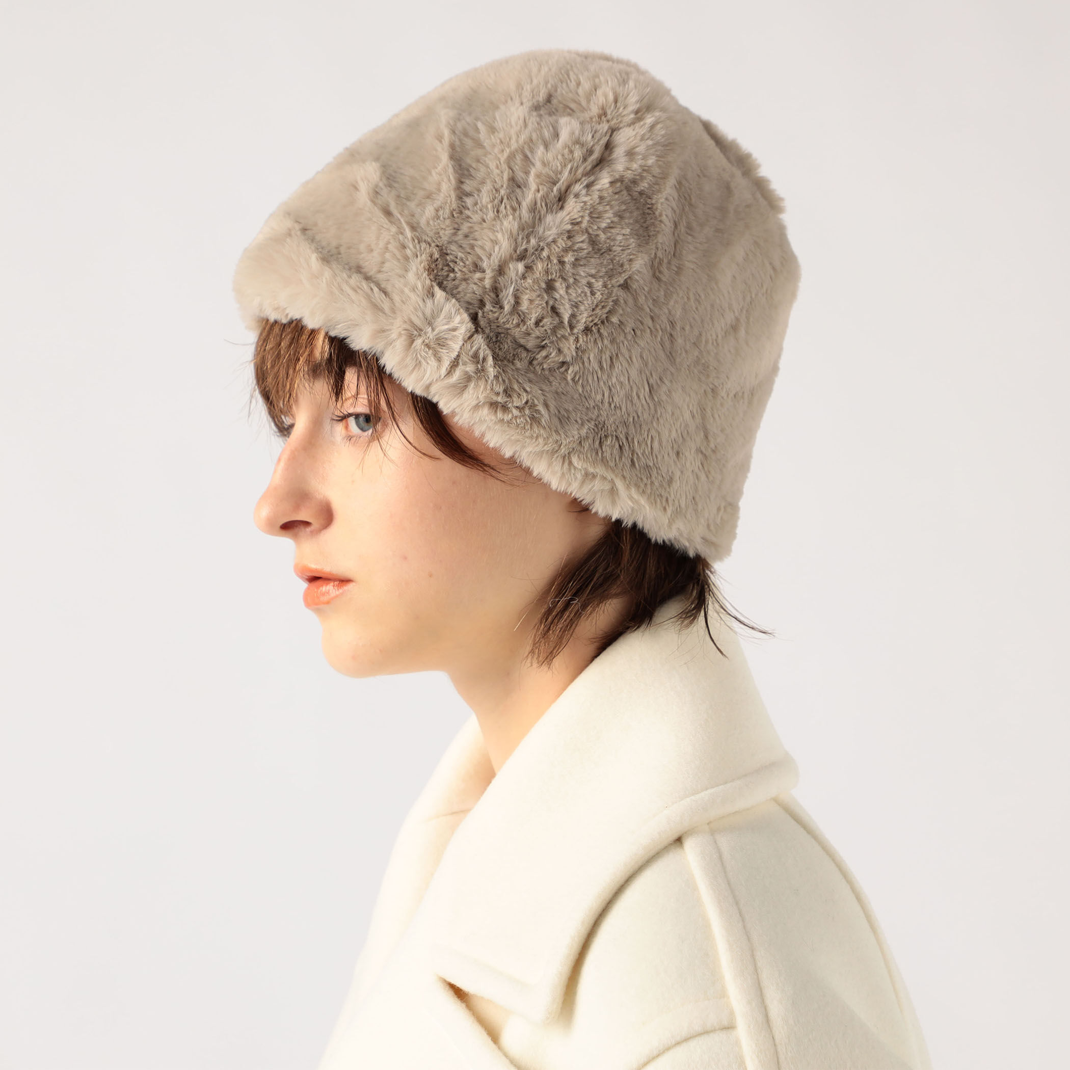 Clyde Faux Fur Toque ファーキャップ｜トゥモローランド 公式通販