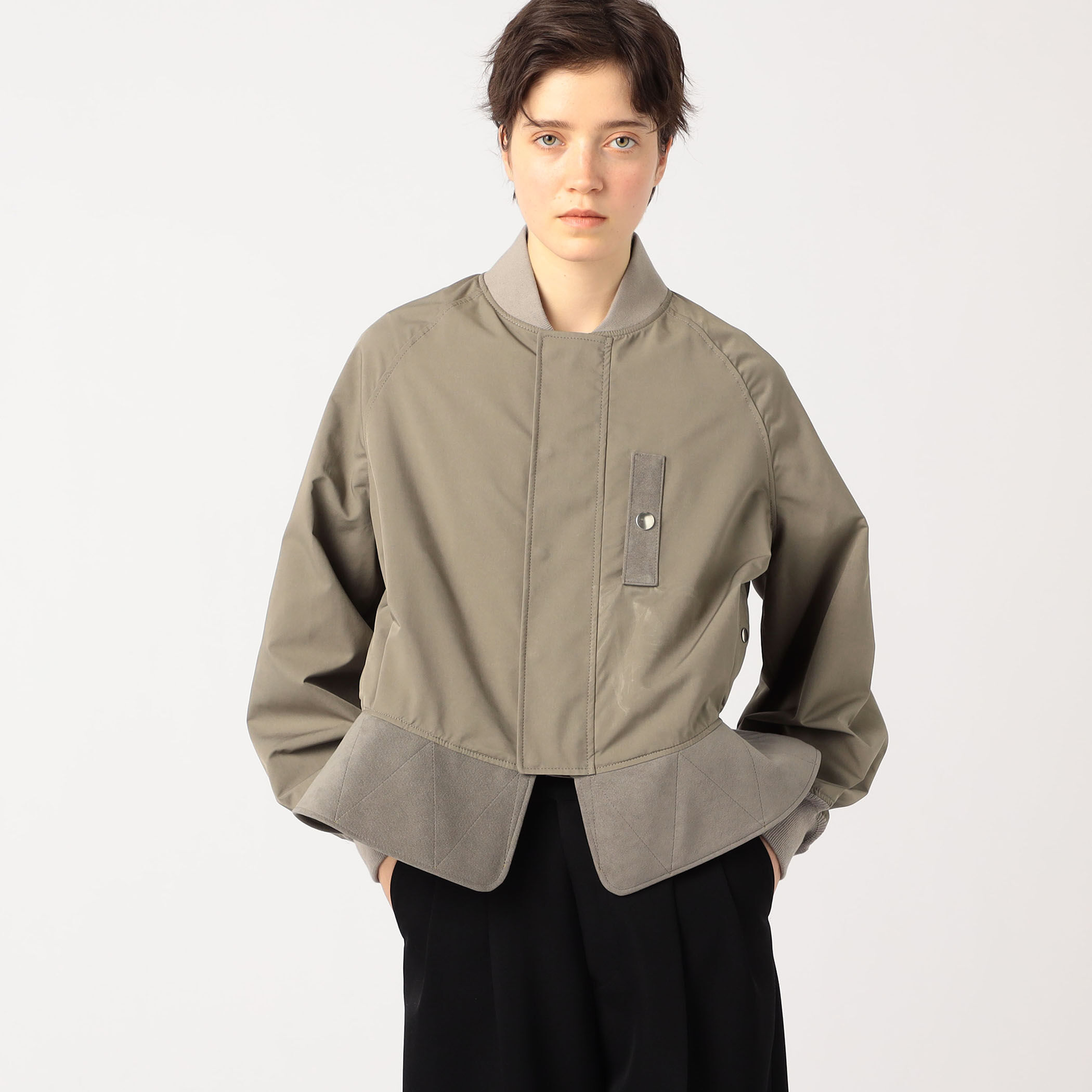 【保証書付】 LAYERED RERACS 別注】THE HEM JACKET BOMBER MA-1 ジャケット・アウター