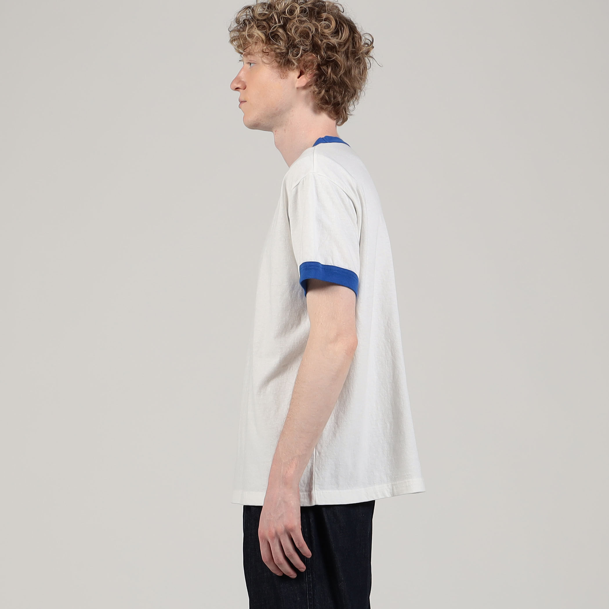 別注】FilMelange×SUPER A MARKET リンガーTシャツ