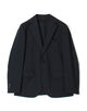 ■Super120'sウールポリエステル シングルブレステッド2Bジャケット
