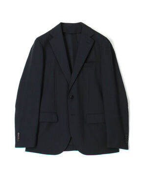■Super120'sウールポリエステル シングルブレステッド2Bジャケット