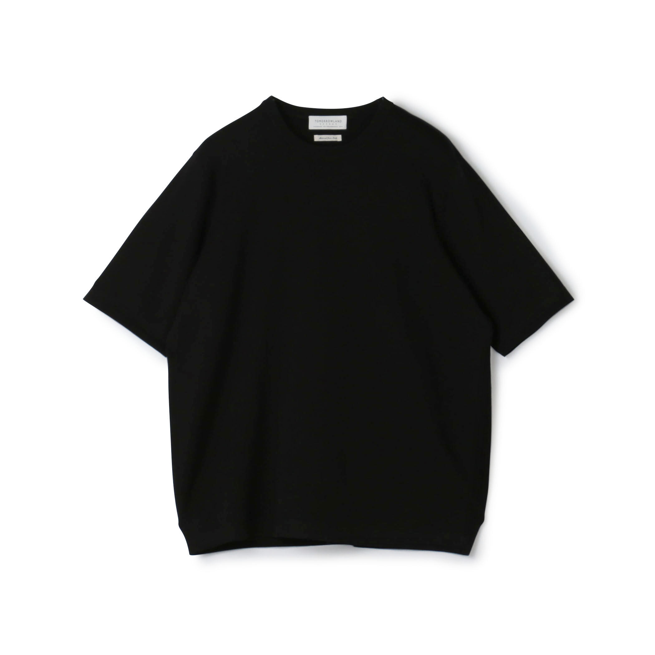 □TOMORROWLAND tricot シーアイランドコットン ハーフスリーブクルー