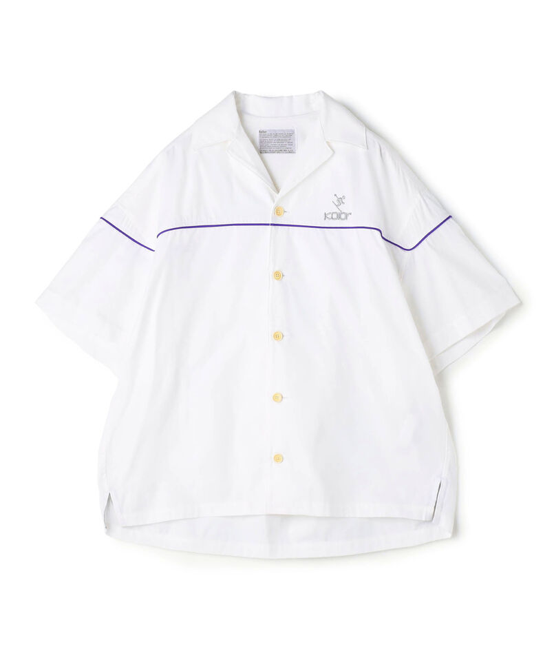 kolor スーピマオックス オープンカラー シャツ｜トゥモローランド  