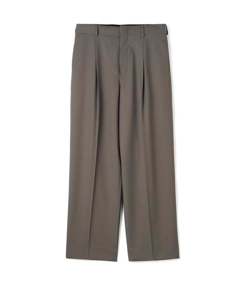 Super120's ウォッシャブルウール スラックス