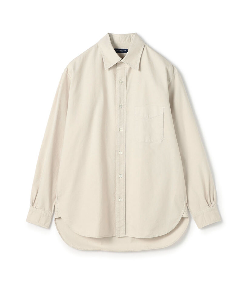 コットンオックスフォード ロングスリーブシャツ